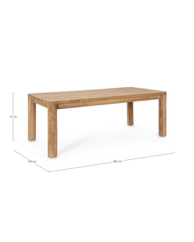 Tavolo Maverick 200×100 outdoor BIZZOTTO | BHOME by Arredi Barbàra