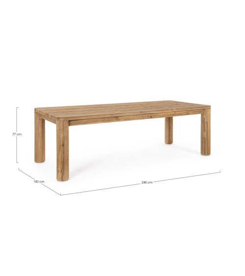 Maverick 240×100 Outdoor Table BIZZOTTO | BHOME by Arredi Barbàra