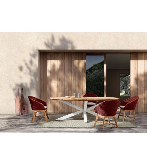 Table Palmdale 240×110 outdoor BIZZOTTO | BHOME by Arredi Barbàra