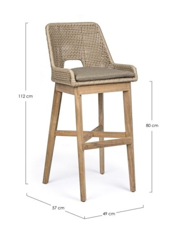 Hesperia Barhocker Outdoor BIZZOTTO | BHOME by Arredi Barbàra