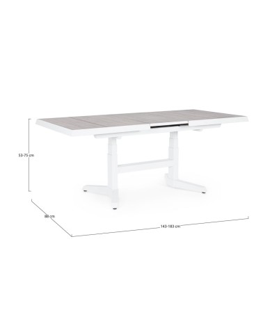 Tavolo Robert 143–183×88 outdoor BIZZOTTO | BHOME by Arredi Barbàra