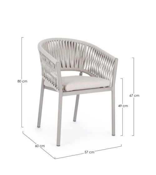 Florencia Outdoor Chair BIZZOTTO | BHOME by Arredi Barbàra