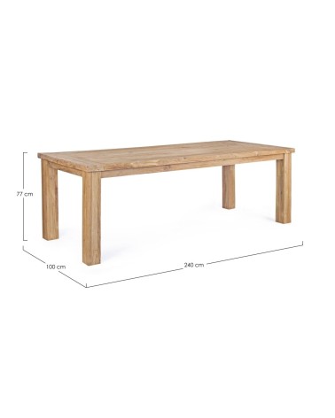 Table Bounty 240×100 outdoor BIZZOTTO | BHOME by Arredi Barbàra