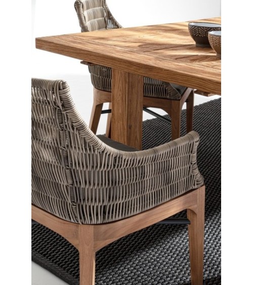 Bounty 180–250×100 Outdoor-Tisch BIZZOTTO | BHOME by Arredi Barbàra