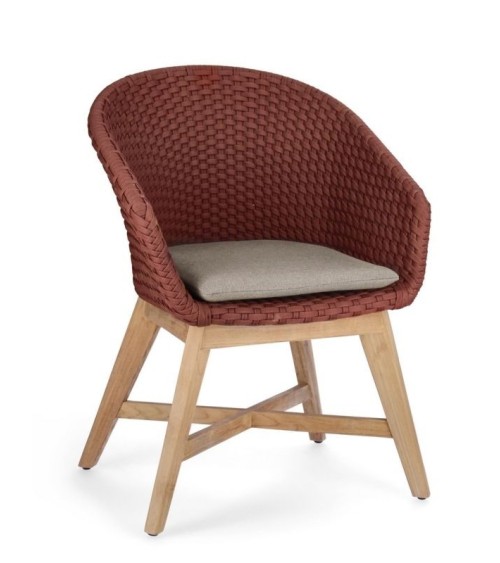 Chaise extérieure Coachella avec accoudoirs BIZZOTTO
