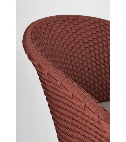 Coachella outdoor chair with armrests BIZZOTTO
