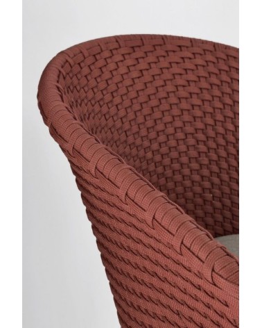 Coachella outdoor chair with armrests BIZZOTTO
