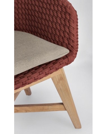 Coachella outdoor chair with armrests BIZZOTTO