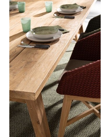 Coachella outdoor chair with armrests BIZZOTTO