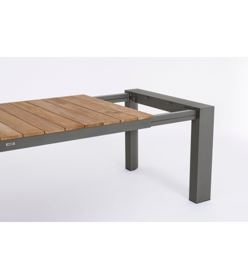Cameron extendable outdoor table 228–294×100 BIZZOTTO