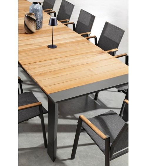 Table Cameron 253–319–384×110 extensible outdoor BIZZOTTO | BHOME by Arredi Barbàra