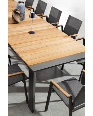 Cameron 253–319–384×110 Extendable Outdoor Table BIZZOTTO | BHOME by Arredi Barbàra