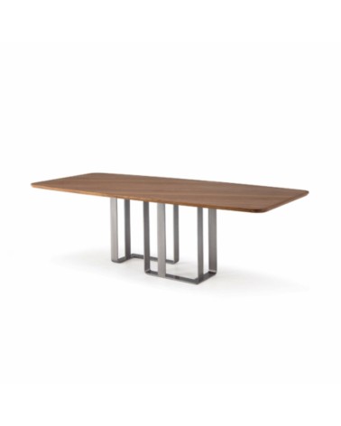 Holz-und-Metall-Tisch Arte Brotto | Bhome by Arredi Barbàra