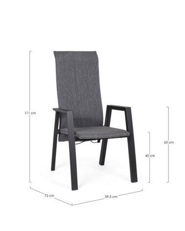 Silla Ethan exterior BIZZOTTO | BHOME by Arredi Barbàra