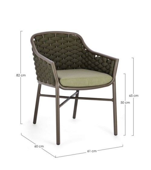 Everly Outdoor Chair BIZZOTTO | BHOME by Arredi Barbàra