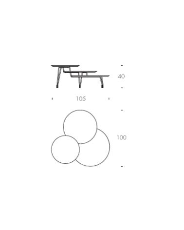 Log Coffee Table – Tonin Casa | Bhome by Arredi Barbàra