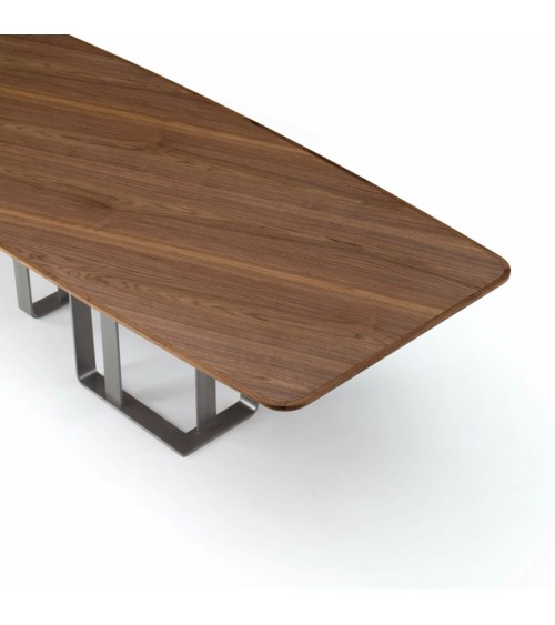 Holz-und-Metall-Tisch Arte Brotto | Bhome by Arredi Barbàra