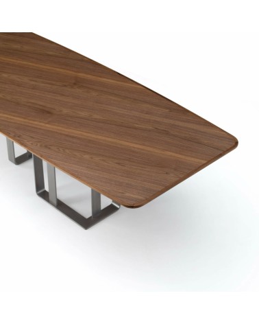 Holz-und-Metall-Tisch Arte Brotto | Bhome by Arredi Barbàra