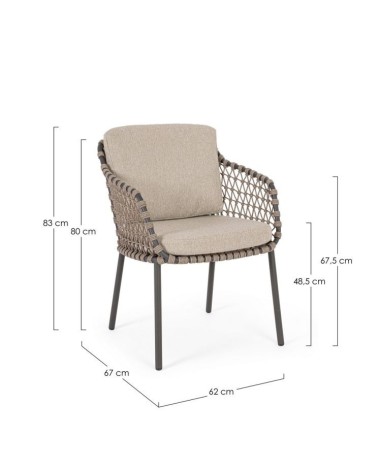 Ivissa Outdoor Chair BIZZOTTO | BHOME by Arredi Barbàra