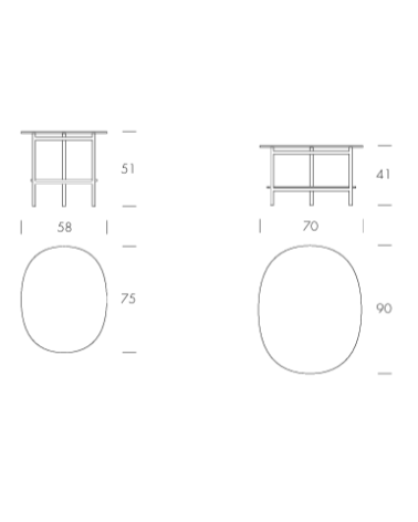 Oasi Coffee Table – Tonin Casa | BHOME by Arredi Barbàra