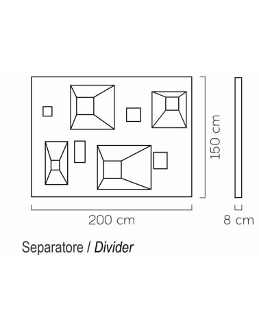 Separatore modulare “Frames” – MY YOUR