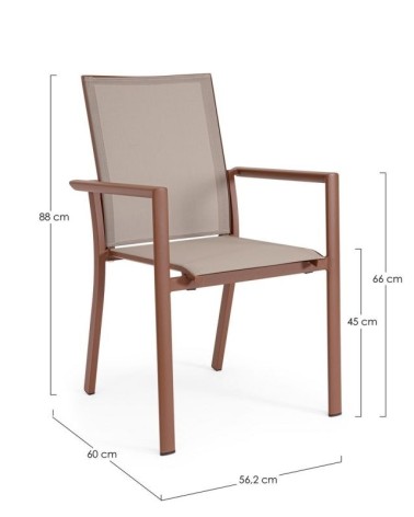 Sedia “Konnor” outdoor – BIZZOTTO