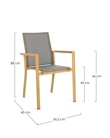 Sedia “Konnor” outdoor – BIZZOTTO