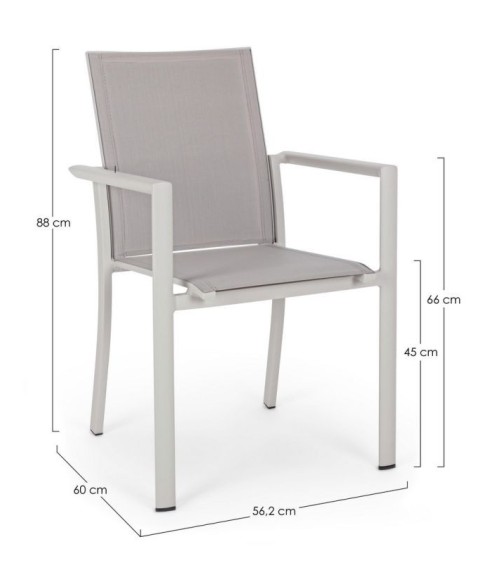 Sedia “Konnor” outdoor – BIZZOTTO