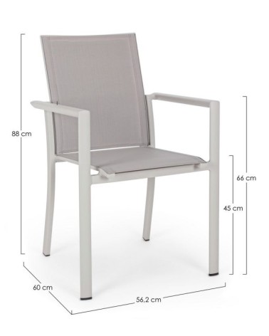Sedia “Konnor” outdoor – BIZZOTTO