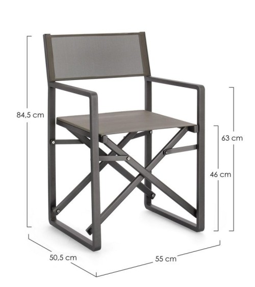 Sedia regista “Konnor” outdoor – BIZZOTTO