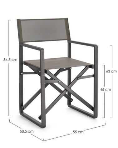 Sedia regista “Konnor” outdoor – BIZZOTTO