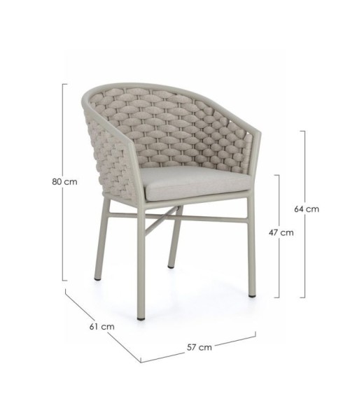 Sedia “Margalida” outdoor – BIZZOTTO