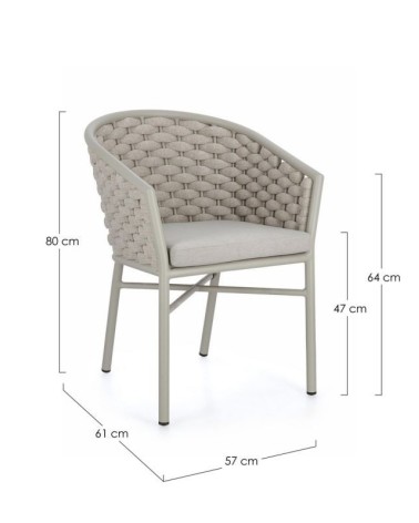 Sedia “Margalida” outdoor – BIZZOTTO
