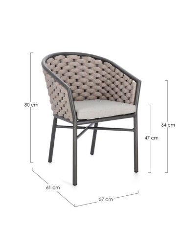 Sedia “Margalida” outdoor – BIZZOTTO