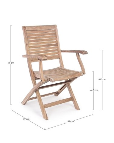 Maryland Outdoor Chair BIZZOTTO | BHOME by Arredi Barbàra