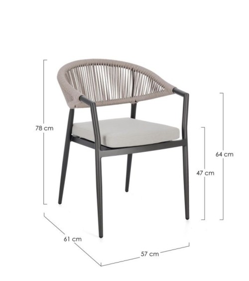 Millor Outdoor Chair BIZZOTTO | BHOME by Arredi Barbàra
