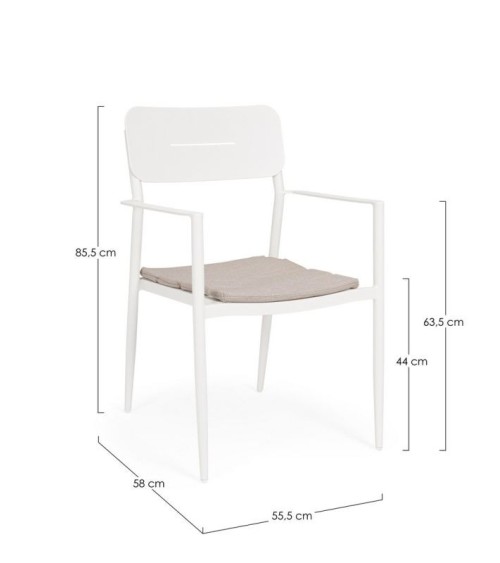 Nebula Outdoorstuhl BIZZOTTO | BHOME by Arredi Barbàra