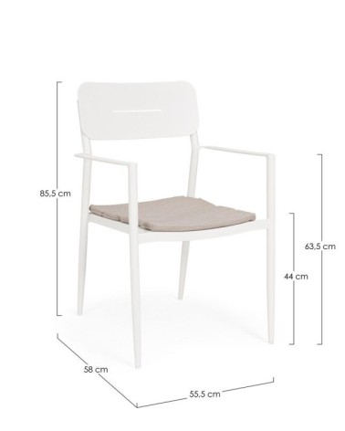 Nebula Outdoorstuhl BIZZOTTO | BHOME by Arredi Barbàra