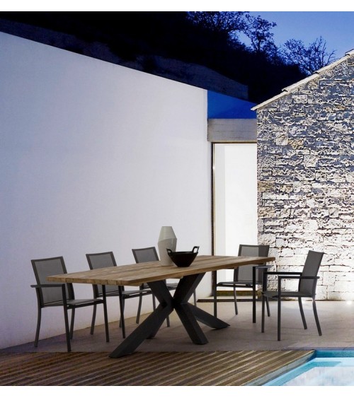 RAMSEY Outdoor Table 240x100 – BIZZOTTO | BHOME