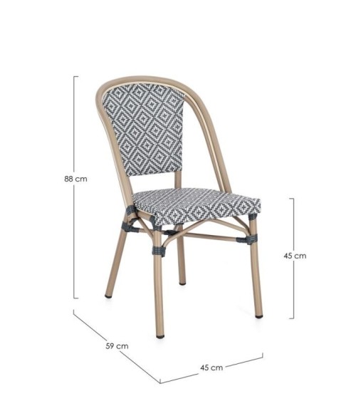 Sedia SILVEIRA TIFFANY outdoor BIZZOTTO | BHOME