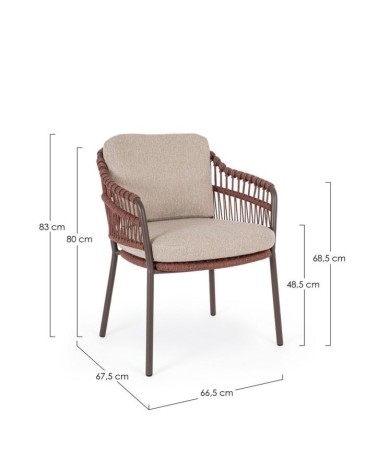 TALAIA JAVA Outdoor Stuhl – BIZZOTTO | BHOME