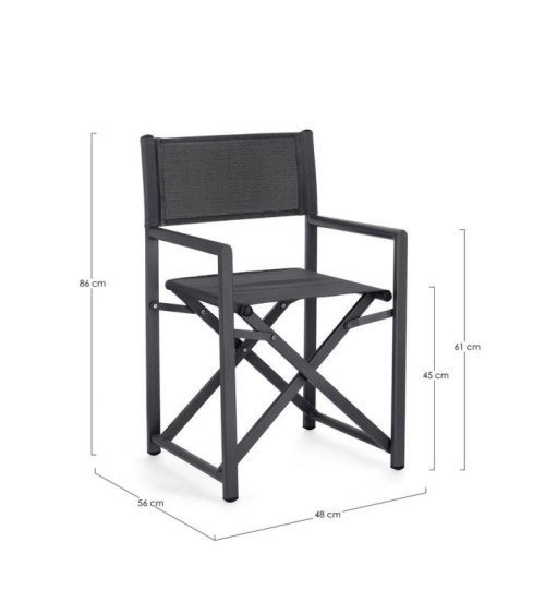 TAYLOR Outdoor Regiestuhl – BIZZOTTO | BHOME