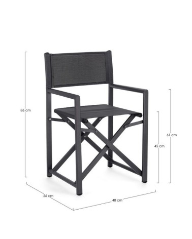 TAYLOR Outdoor Regiestuhl – BIZZOTTO | BHOME