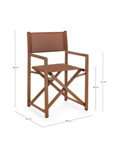 TAYLOR Outdoor Regiestuhl – BIZZOTTO | BHOME
