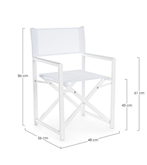 TAYLOR Outdoor Regiestuhl – BIZZOTTO | BHOME