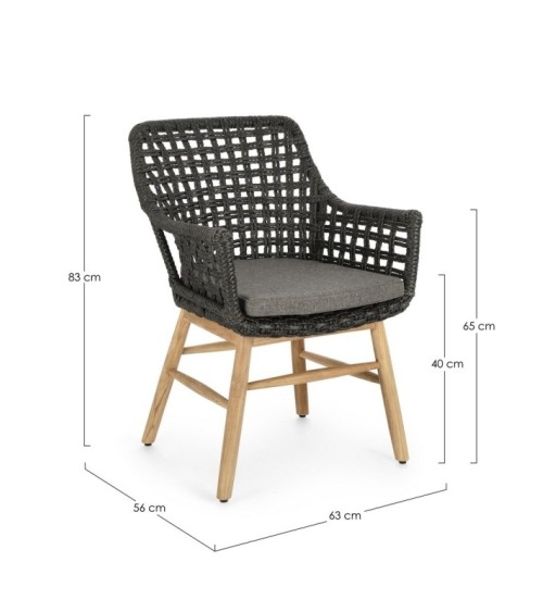 WILSON Outdoor Stuhl – BIZZOTTO | BHOME