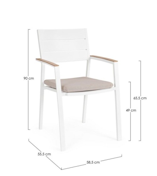 ZELMAR Outdoor Stuhl – BIZZOTTO | BHOME