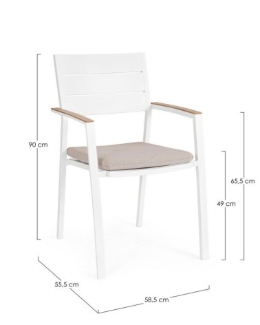 ZELMAR Outdoor Stuhl – BIZZOTTO | BHOME