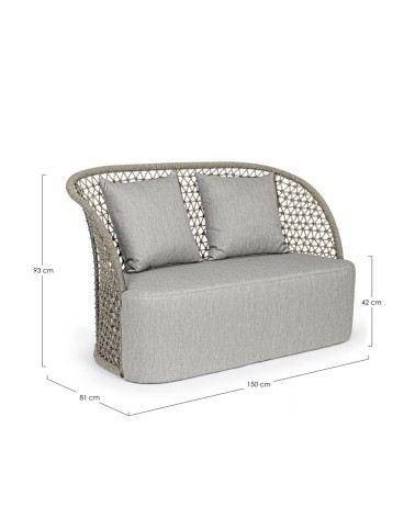 Divano CUYEN 2 posti outdoor BIZZOTTO | BHOME