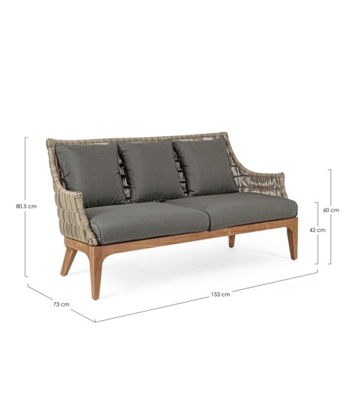 Outdoor-Sofa KEILANI BIZZOTTO | BHOME